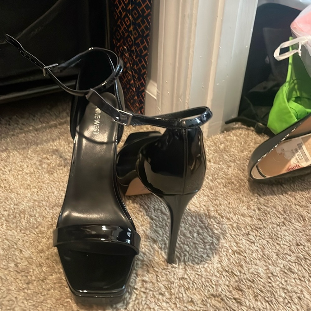 Black stiletto Nine West